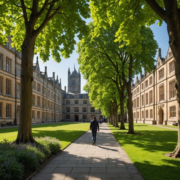 How to arrange a guided tour of the UK's most famous university campuses?